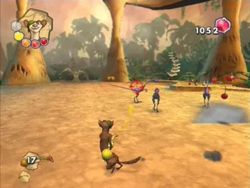 Ice Age - Dawn of the Dinosaurs screen shot game playing